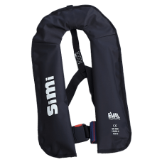 Colete Insuflável Eval Simi 150N CE ISO Preto 